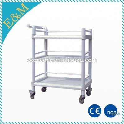 EM-UT014 ABS Utility Trolley, hospital medical supply