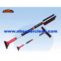 New design telescopic snow brush with ice scraper